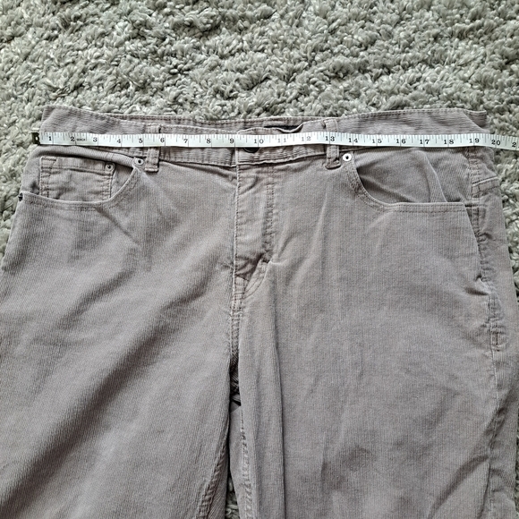 Calvin Klein | Men's Tan(almost grey) corduroy straight leg jean pant - Picture 9 of 11